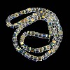 Electroplate Glass Beads Strands EGLA-M031-01A-HR10-2