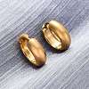 316 Surgical Stainless Steel Hoop Earrings for Women EJEW-G429-01B-G-3
