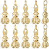 12Pcs Brass Pendants KK-BBC0019-16-1