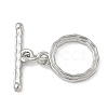 Brass Toggle Clasps KK-CBAFC6C-07A-P-1