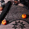 Halloween Theme Polyester Lace Embroidery Table Mats AJEW-WH0166-64-4