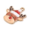 Alloy Enamel Pendants ENAM-B030-02G-06-2