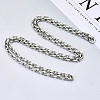 Brass Cable Chains Necklace Making MAK-N034-004A-P-4