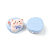 Opaque Cute Cartoon Resin Cabochons CRES-O006-06F-2
