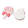 Opaque Resin Imitation Food Cabochons RE-CBAE980-09B-2