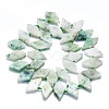 Natural Seaame Jasper Beads Strands G-K245-E06-01-2