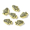 Baking Paint Glass Enamel Beads BLOW-D300-04F-1
