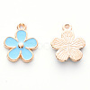 Alloy Enamel Charms ENAM-R059-02-RS-2
