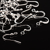Brass French Earring Hooks KK-Q369-S-2