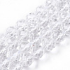 Natural Quartz Crystal Beads Strands G-S345-10mm-35-2