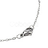 Non-Tarnish 201 Stainless Steel Pendants Necklaces NJEW-S105-JN691-45-1-3