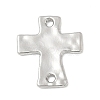 Alloy Textured Religion Cross Links Connector Charms FIND-Z127-01P-01-1