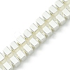 Electroplated Synthetic Non-Magnetic Hematite Beads Strands G-H020-I01-04-1