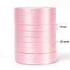 Breast Cancer Pink Awareness Ribbon Making Materials Valentines Day Gifts Boxes Packages Single Face Satin Ribbon RC10mmY004-5