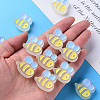 Transparent Acrylic Beads X-MACR-S374-06B-07-5