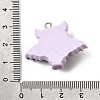 Halloween Printed Opaque Resin Pendants RE-CBAD0A2-07C-P-3