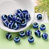 Round Evil Eye Resin Beads X-RESI-R159-12mm-08-6