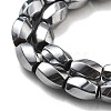 Electroplated Synthetic Non-magnetic Hematite Beads Strands G-P545-G02-02G-3
