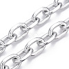 Aluminum Faceted Cable Chain CHA-N003-32S-1