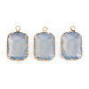 Transparent Glass Pendants GLAA-S193-005-A03-1
