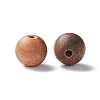 Natural Sandalwood Beads X-WOOD-F008-02F-3