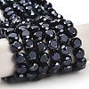 Electroplate Glass Beads EGLA-D028-18-2