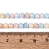 Anti-Tarnish Electroplate Glass Beads Strands LS-EGLA-N027-02A-06-4