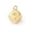 Brass Pendants KK-V016-12G-1