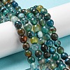 Natural Agate Beads Strands X-G-C082-A01-02-2