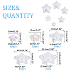 5 Style Opaque Acrylic Cabochons PACR-AR0001-04-2