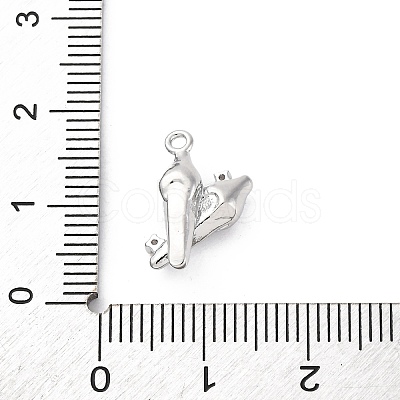 Brass Rhinestone Pendants KK-E793-12P-1