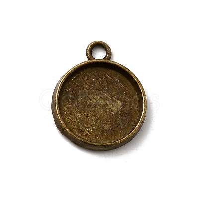 Tibetan Style Pendant Cabochon Settings LS-TIBE-A23176-AB-FF-1