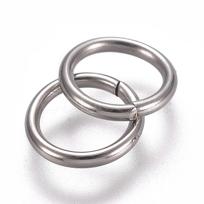 304 Stainless Steel Soldered Closed Jump Rings X-STAS-E482-15C-1