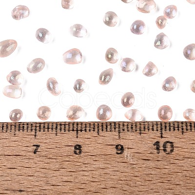Transparent Electroplate Glass Beads EGLA-Q138-01L-1