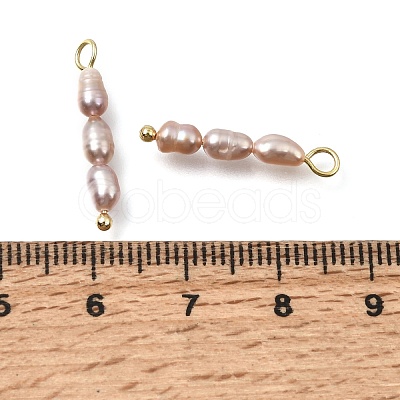Natural Freshwater Pearl Beaded Pendants PA-CBAF2FA-03G-A02-1