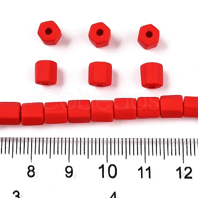 Handmade Polymer Clay Beads Strands CLAY-T021-02J-1