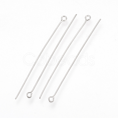 Tarnish Resistant 304 Stainless Steel Eye Pin X-STAS-Q218-03C-1