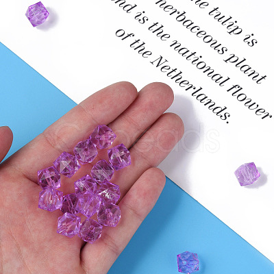 Transparent Acrylic Beads MACR-S373-132-B14-1