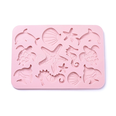 Marine Organism Food Grade Silicone Molds LS-DIY-F044-12-1