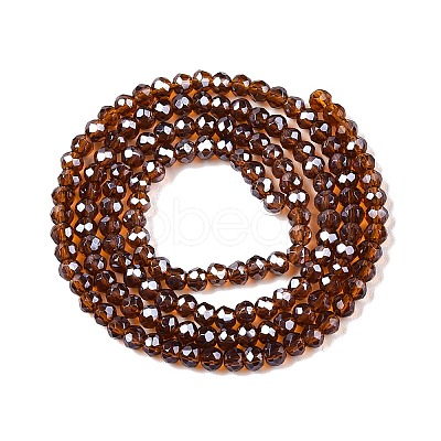 Electroplate Glass Beads Strands EGLA-A044-T2mm-A02-1
