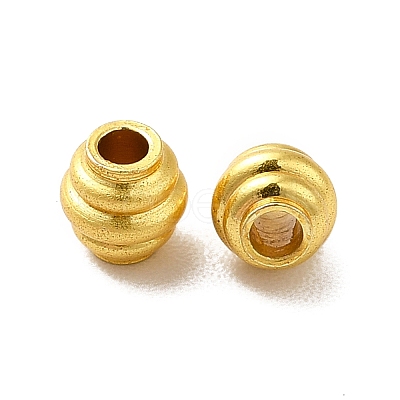 Rack Plating Brass Beads KK-P095-64G-1