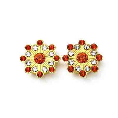 Rhinestone Buttons FIND-TAC0016-11G-1