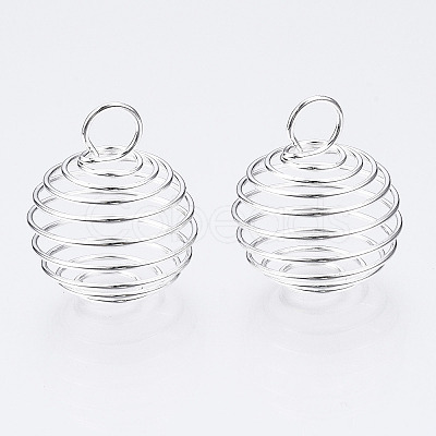 Iron Wire Pendants X1-IFIN-R231-20mm-S-1