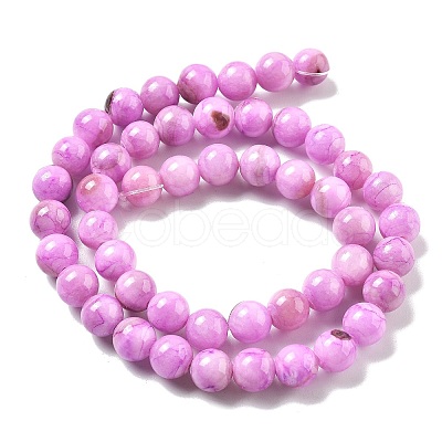 Natural Persian Jade Beads Strands G-A255-A02-02D-1