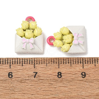 Alloy Enamel Pendants AL-CBAA1B9-06G-01-1