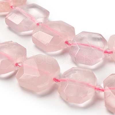 Natural Rose Quartz Beads Strands G-H078-B03-01-1