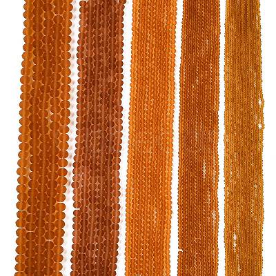 Transparent Glass Beads Strands EGLA-A044-T1mm-MD04-1