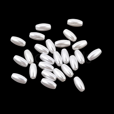 ABS Plastic Imitation Pearl Beads PL-CBA8DB3-16-1