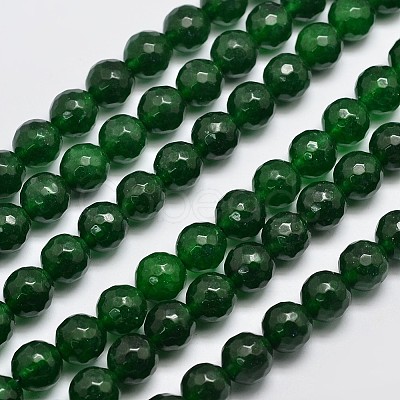Natural Malaysia Jade Bead Strands G-A147-8mm-A07-1