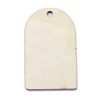 Ramadan Theme Wood Pendants WOOD-C011-06E-1